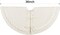 Knitted Christmas Tree Skirt: 36 Inches Cream White Tree Skirt, Chunky Cable Knit Thick Rustic Christmas Tree Decorations, Farmhouse Christmas Decor Xmas Holiday Home Party Decorations